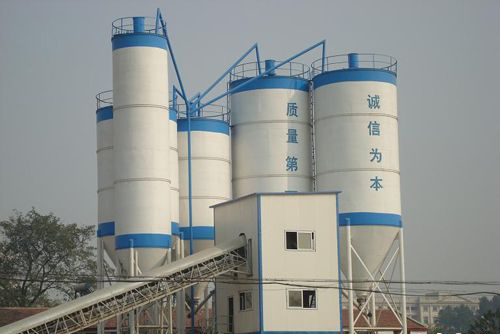 混凝土攪拌站倉頂除塵器改造達標(biāo)排放20mg/m3