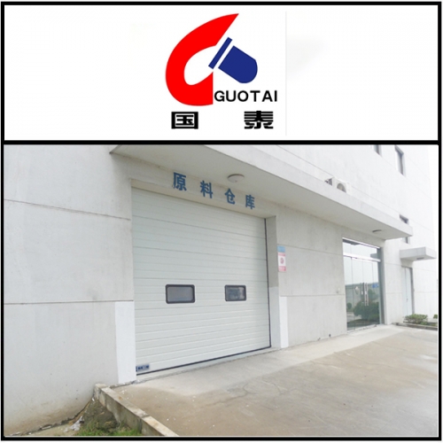 河南濟(jì)源鋼鐵安裝西朗品牌提升門(mén)